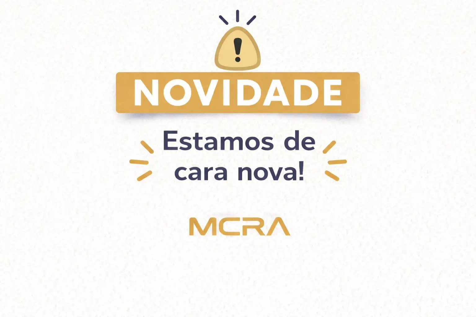Nova identidade visual